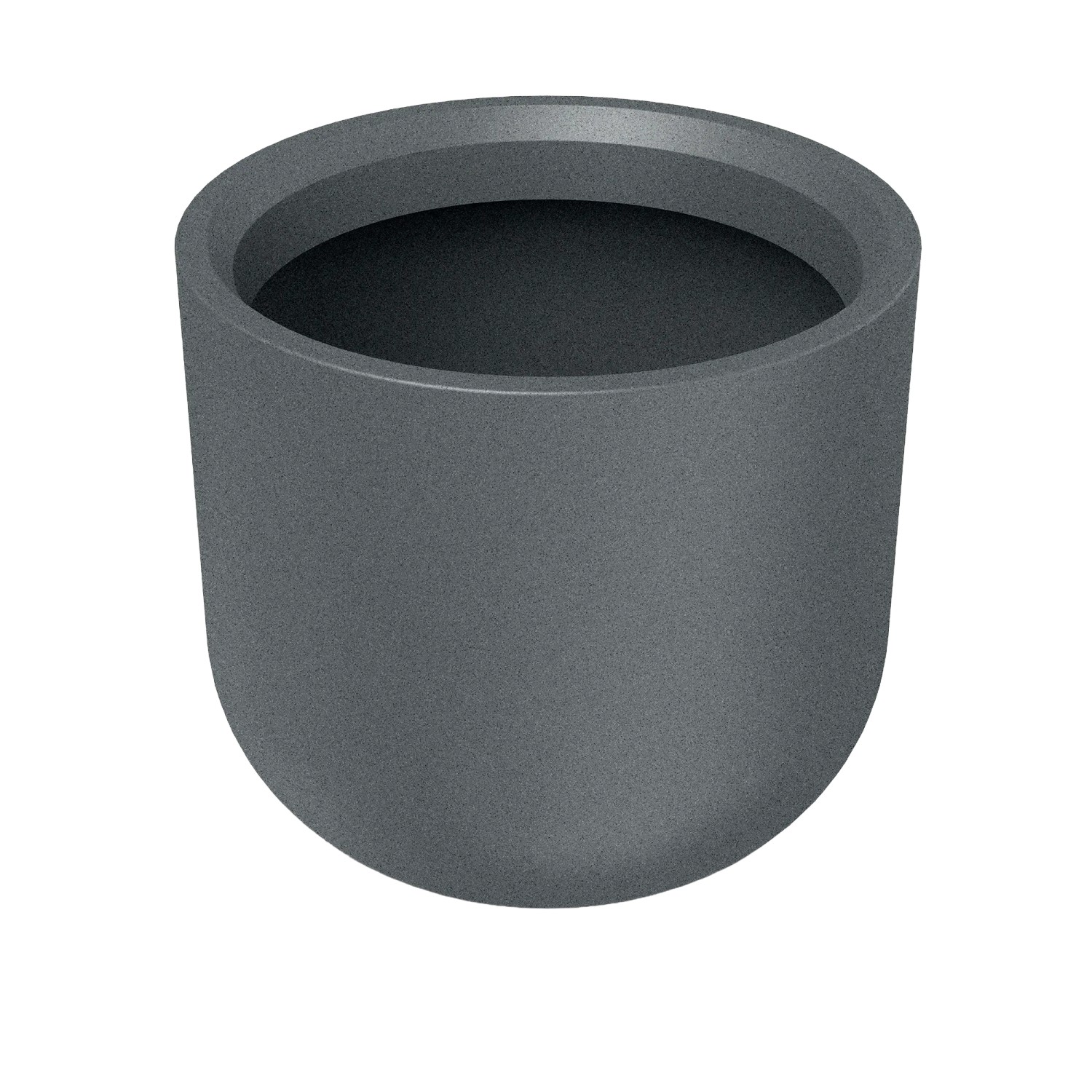 Prosperplast Blumentopf Molta Round High Ø 60 cm x 55 cm Granit