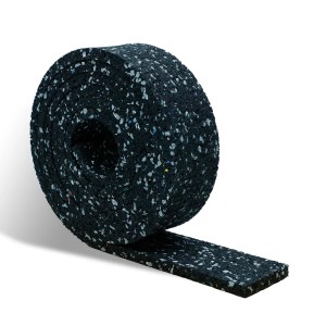 CCLIFE Terrassenpads Rolle 2m Bautenschutzmatte Gummigranulat 50x8mm Wasserdicht Rutschfest Stoßfest