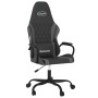 vidaXL Gaming-Stuhl mit Massagefunktion Schwarz und Grau Kunstleder 345537