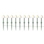 Marelida LED Solar Lichterkette Mini Pilze 10 Gartenstecker Für Garten 8 Funkt Sensor_3