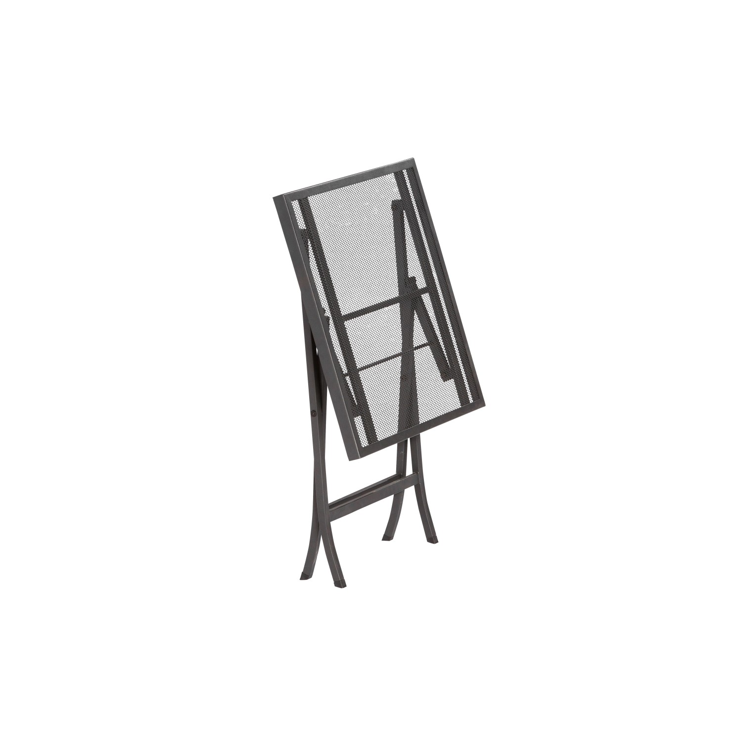 Merxx Samos Gartentisch, 60x60 cm, geklappt. Ideal für Balkonmöbel Sets.