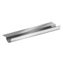 Sarei Alu-Halbrundrinne Piccolo RG 80, 2 m, Natur: Dachrinne aus Aluminium für kleine Bauten.