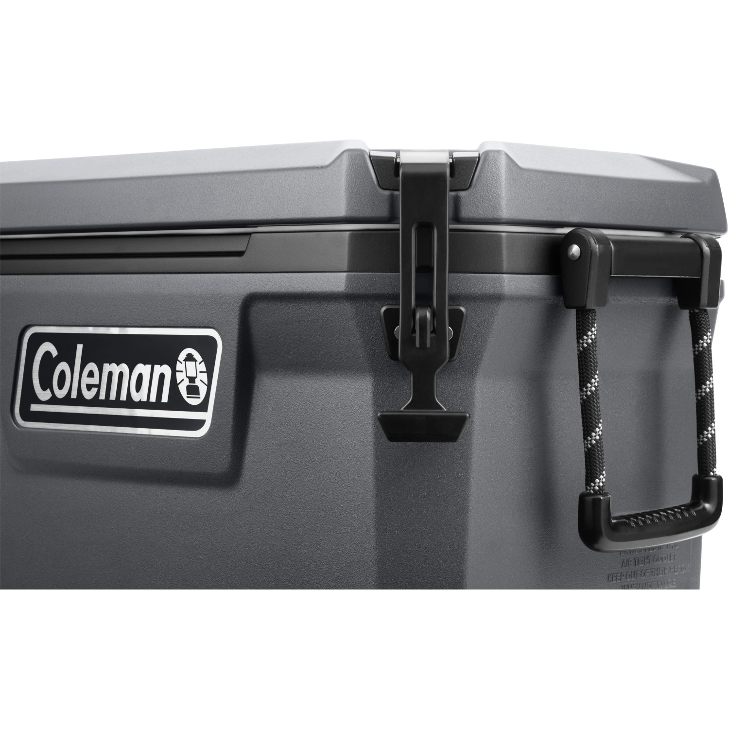 thumbnail image 2 of Coleman Convoy 55QT / 53L Cool Box For Camping, Caravans, Picnics – Grey With Rope Handles 2 of 5