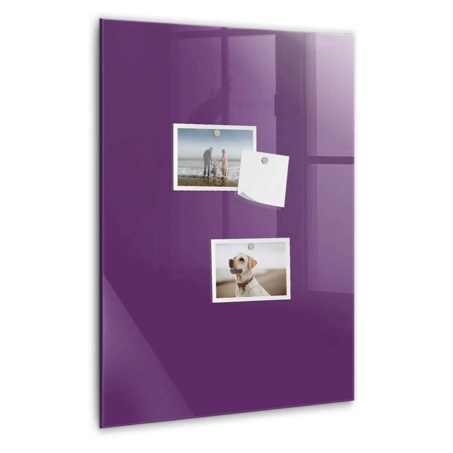 Tulup Glasmagnettafel Beschreibbar Violett 40x60 cm Magnettafel Wand Glas W günstig online kaufen