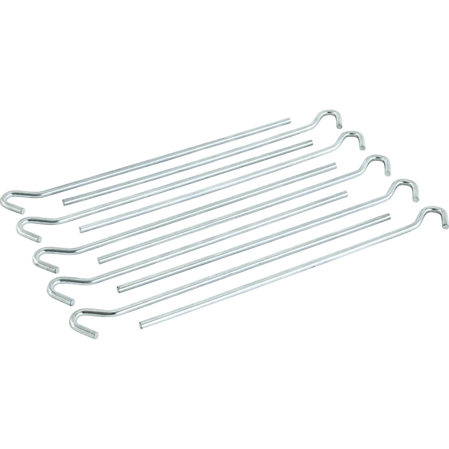 Zeltheringe mit Haken Verzinkt 240 mm 10 Stück