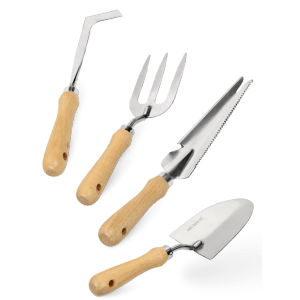 holz4home Gartenwerkzeug 4teilig