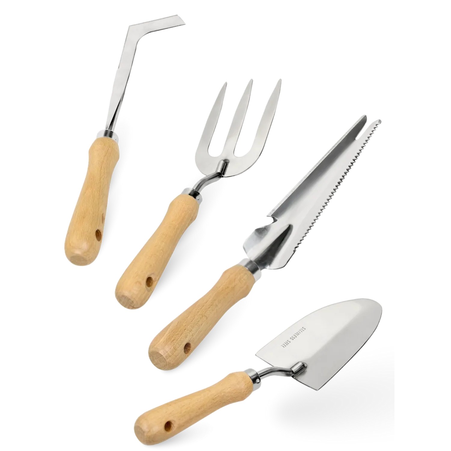 holz4home Gartenwerkzeug 4teilig