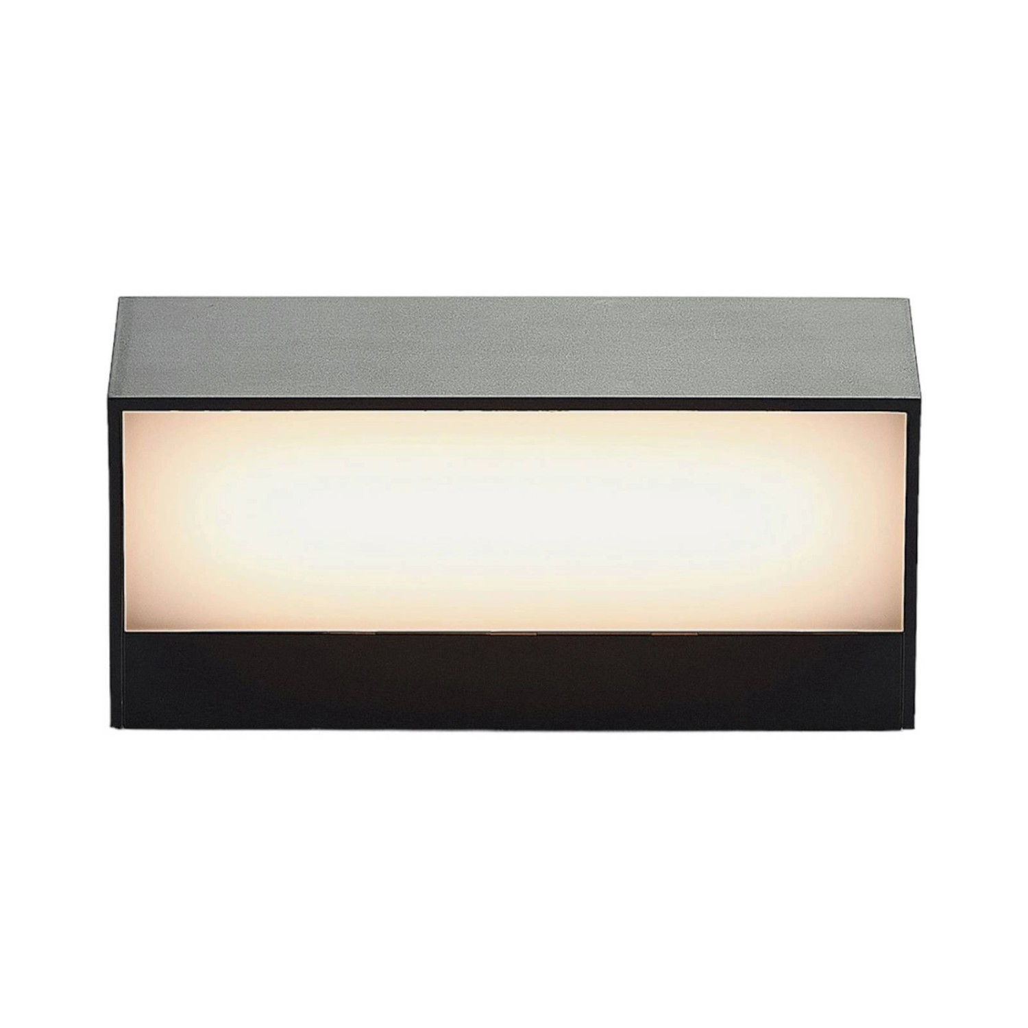 Lindby LED Wandleuchte Außen Nienke 9949001 Modern in Schwarz 1-flammig