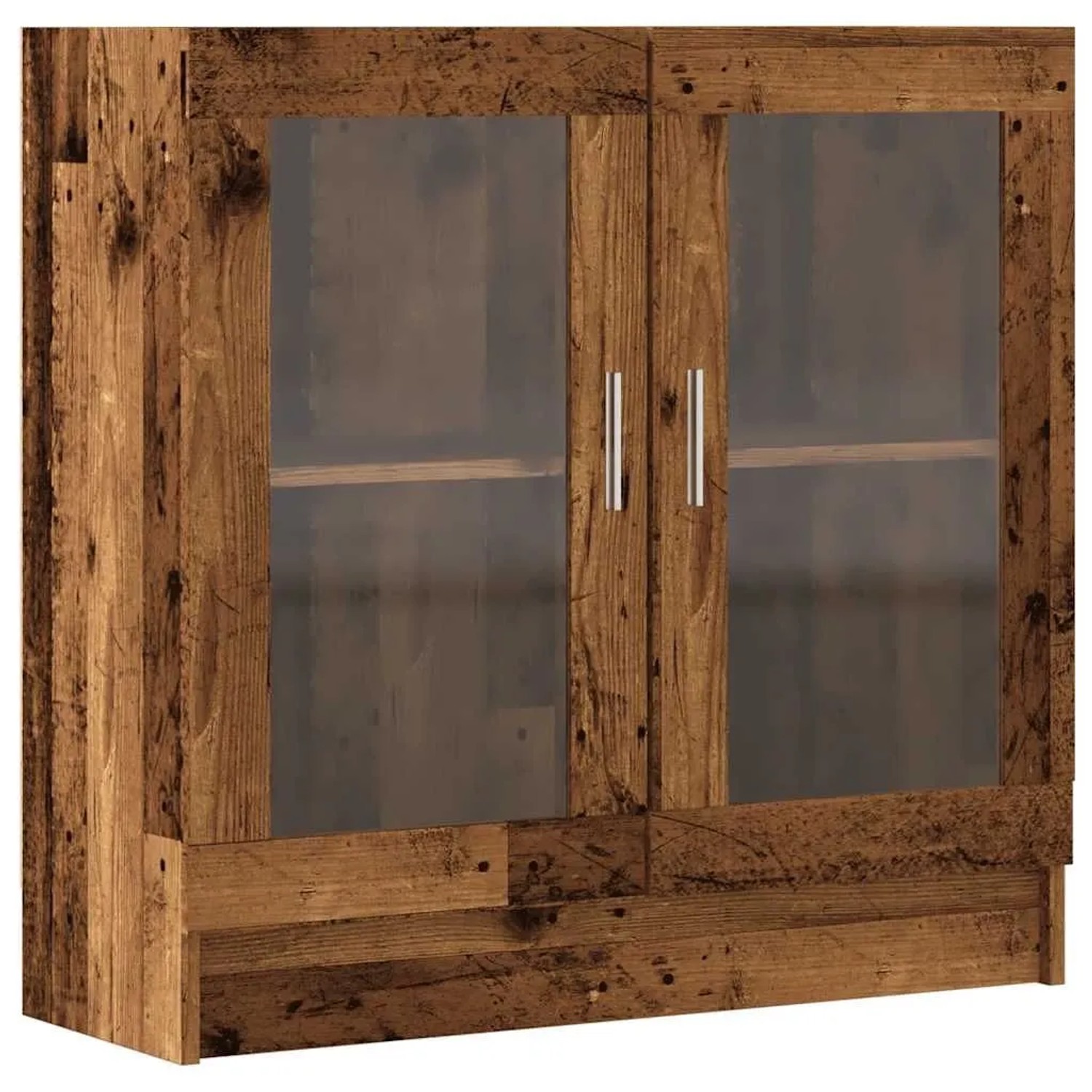 vidaXL Bücherschrank Altholz-Optik 82,5x30,5x80 cm Holzwerkstoff 856154