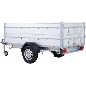 Stema Bordwandaufsatz 128x210 cm für Autoanhänger, Stahl verzinkt.