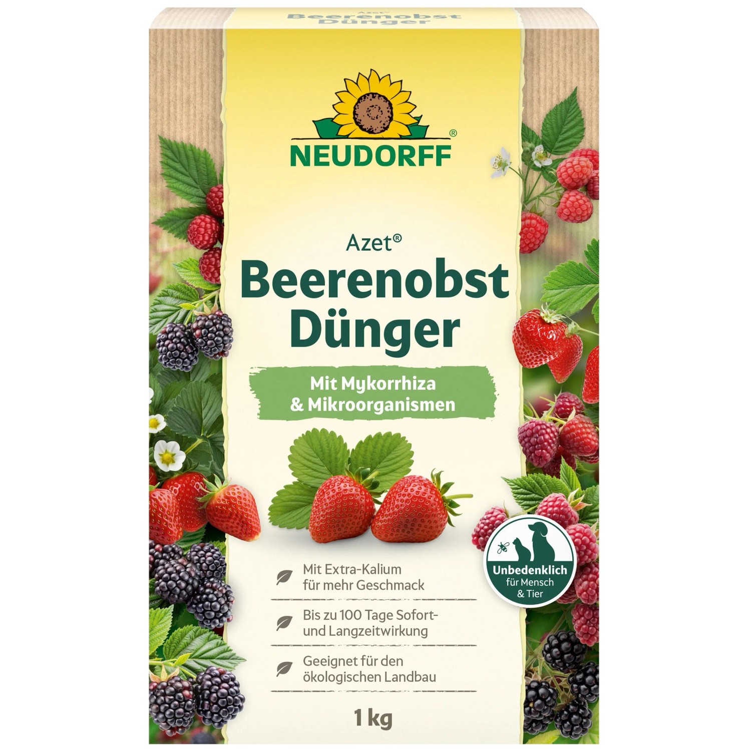 Neudorff Azet Beerenobst Dünger 1 kg