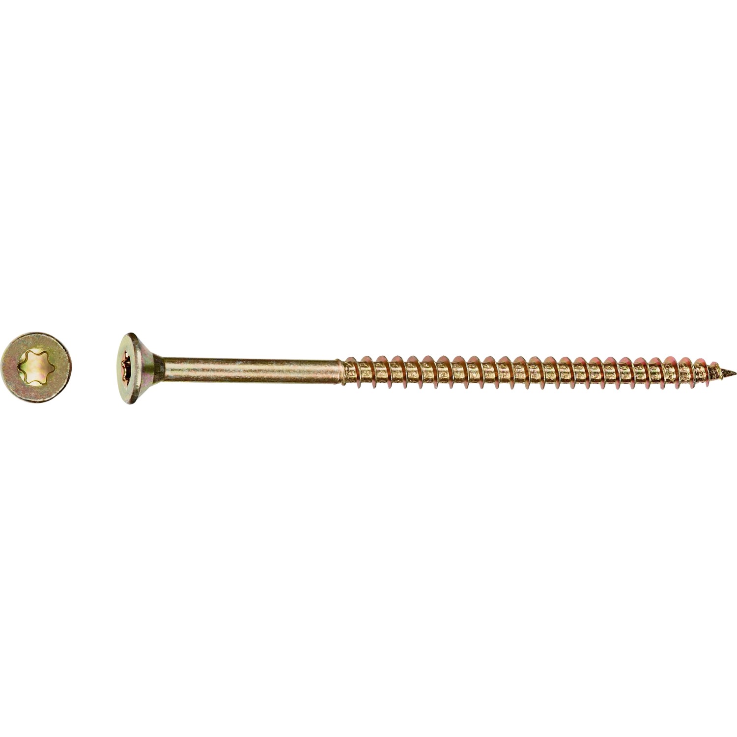 LUX Senkkopf Spanplattenschraube TX-Antrieb Ø 5 mm x 90 mm 200 Stück