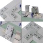 Wiltec Revisionsklappe 20X25Cm Revisionstür Alu Revisionsöffnung Wartungsklappe_6