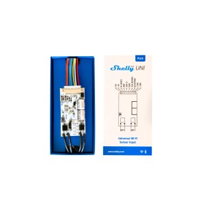 Shelly Universal Wi-Fi Sensor Input Plus Uni für Hausautomation im Detail.