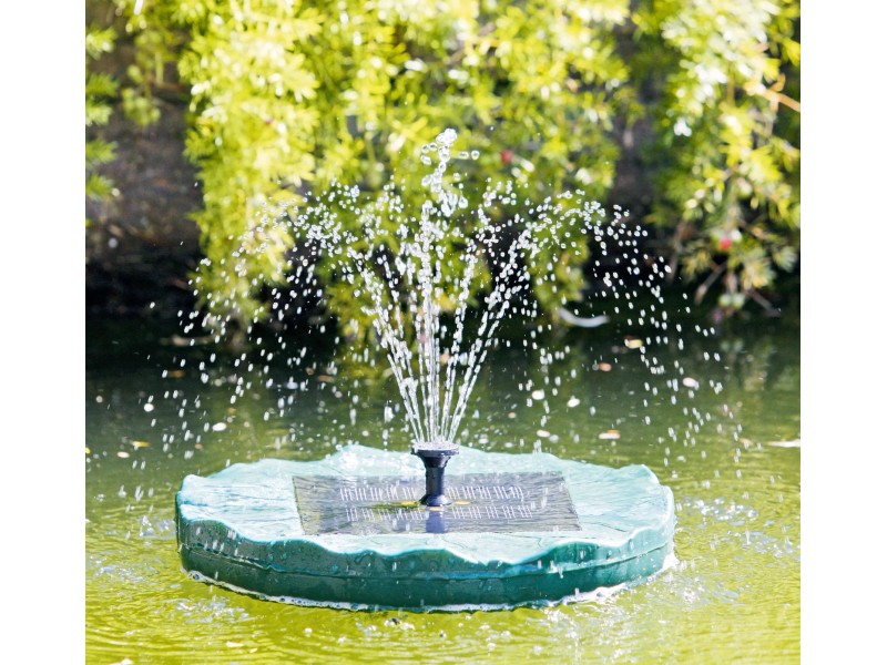 B-Ware Solar - Gartenbrunnen & Wasserspiel "4-TONKRÜGE IM BAUMFELS" Mit Li-Ion-Akku - Foto 11