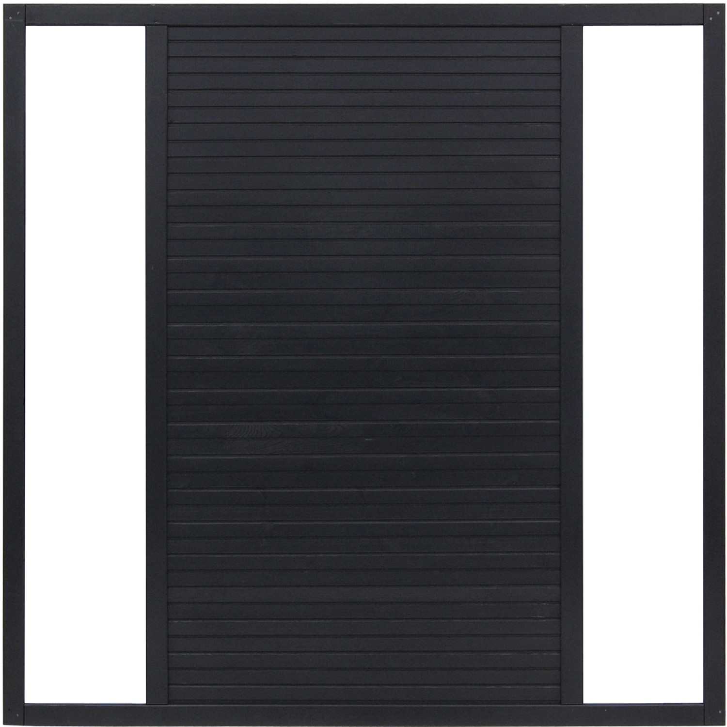 Sichtschutzzaun Element Duo Anthrazit 180 cm x 180 cm FSC®