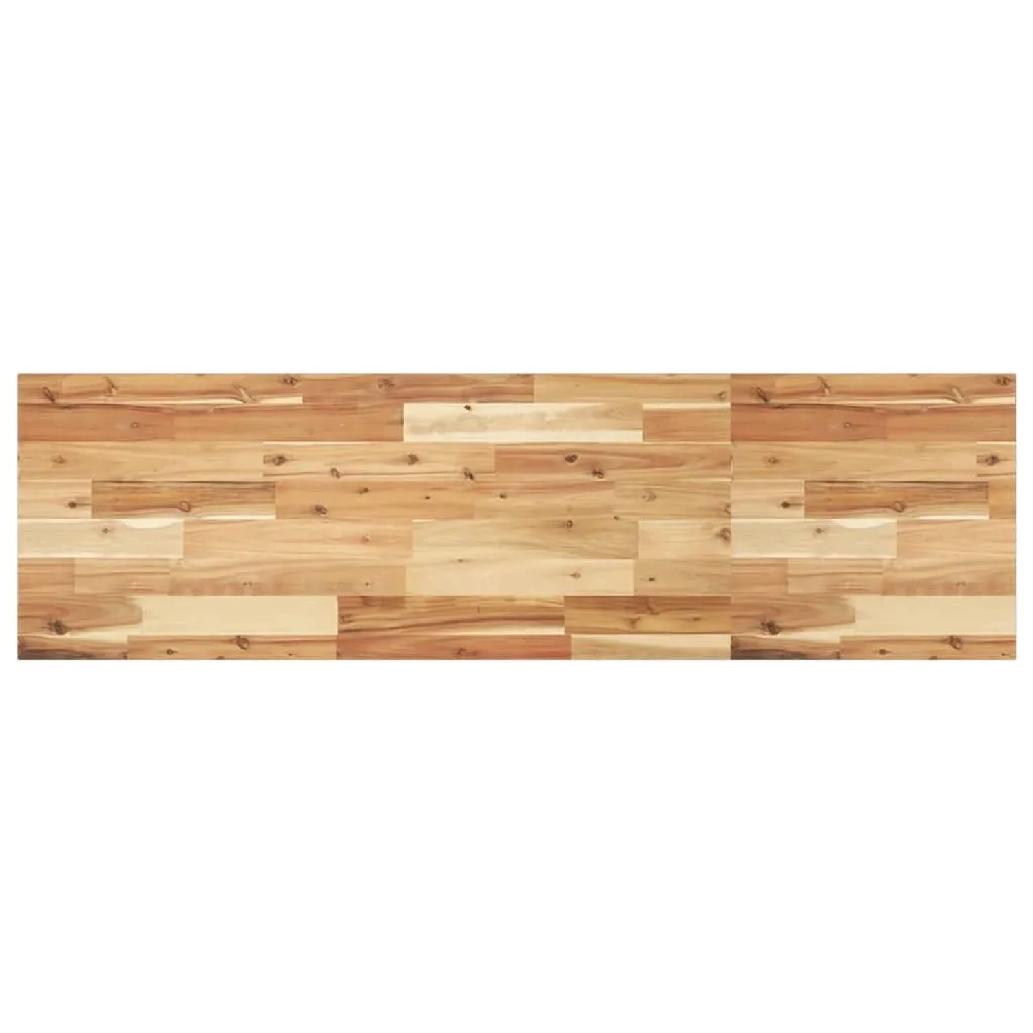 vidaXL Schweberegal 140x40x2 cm Massivholz Akazie Ölbehandelt 3279567