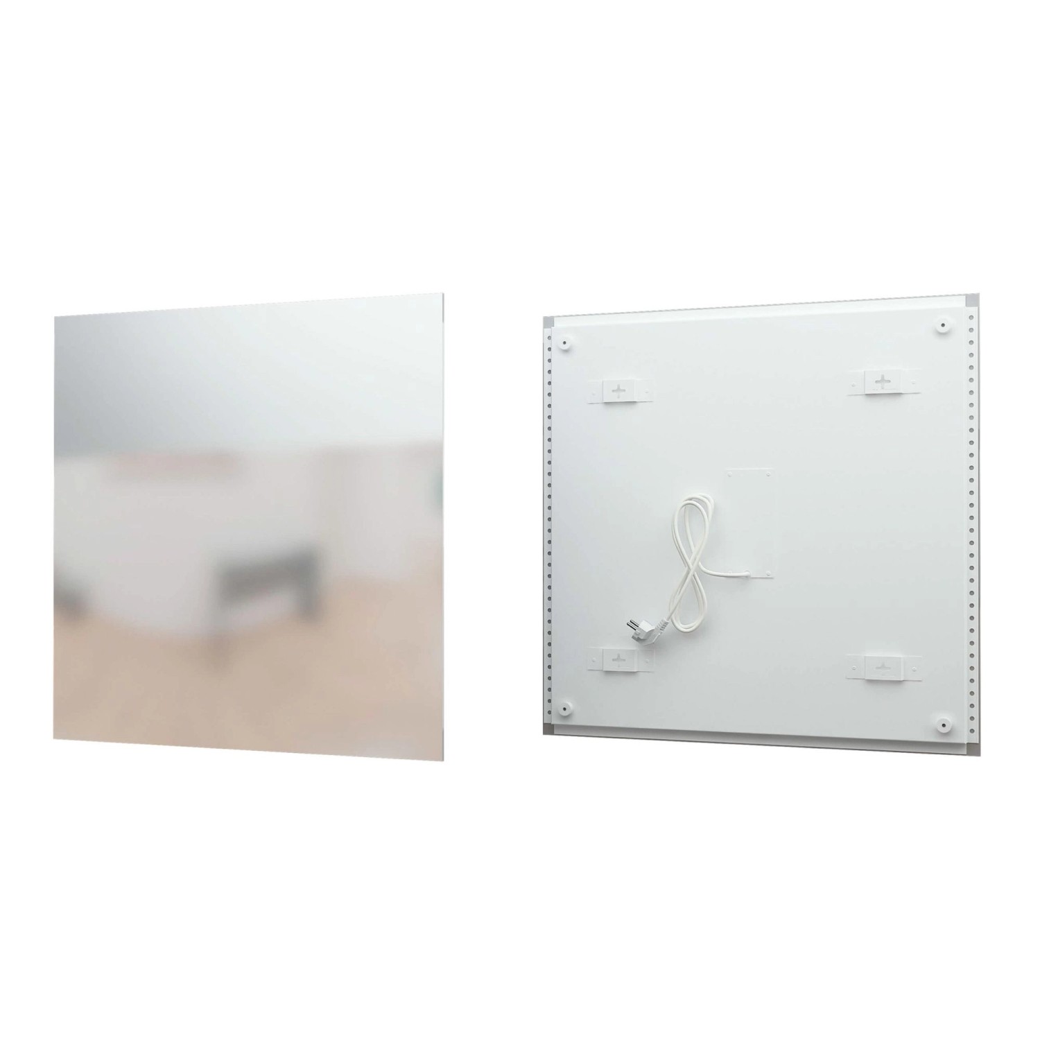 Fenix Infrarotheizung ECOSUN Glasheizung 300W 58,5 x 58,5 x 4,1cm Spiegel günstig online kaufen