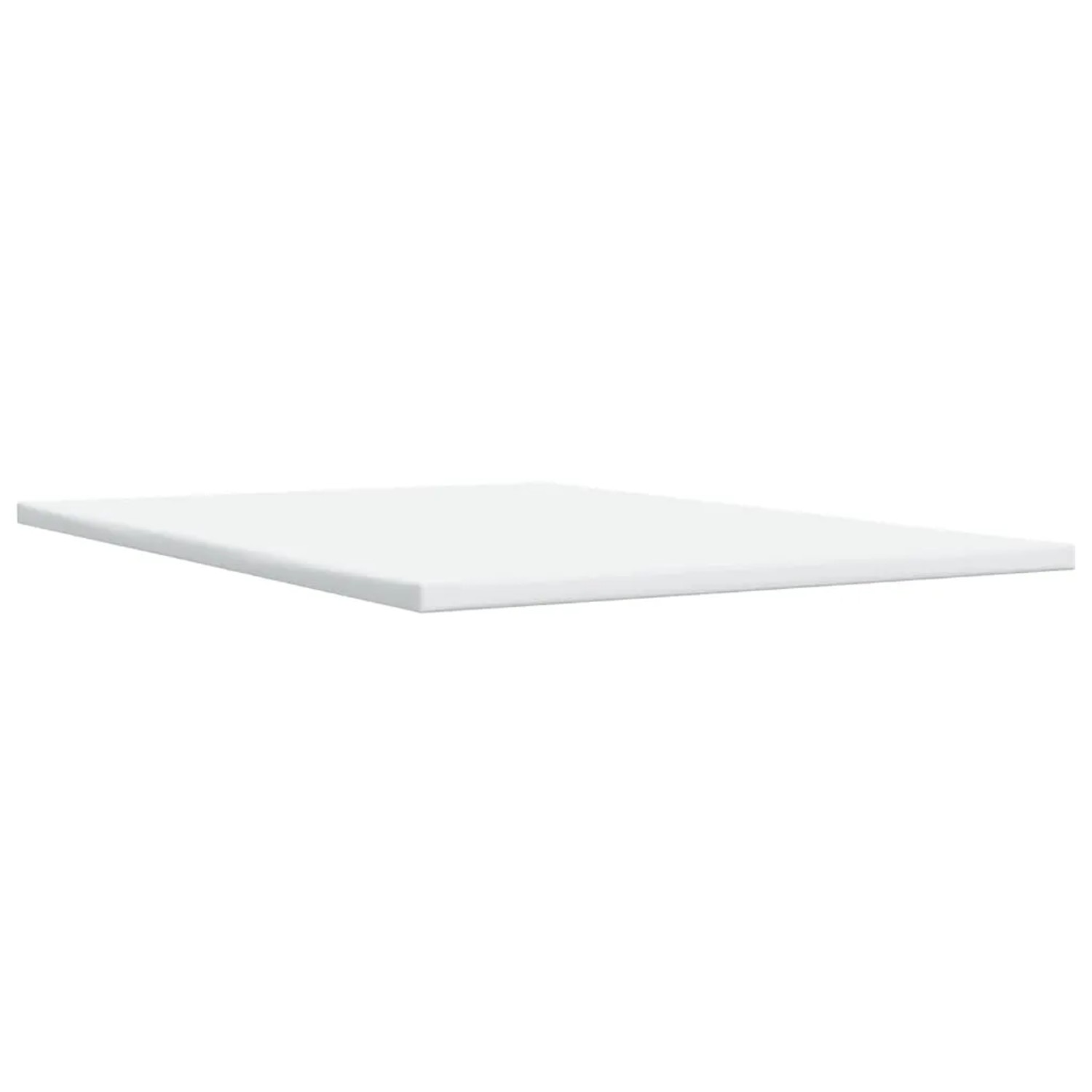 Matratzenauflage in Weiß für vidaXL Boxspringbett, 140x200 cm.