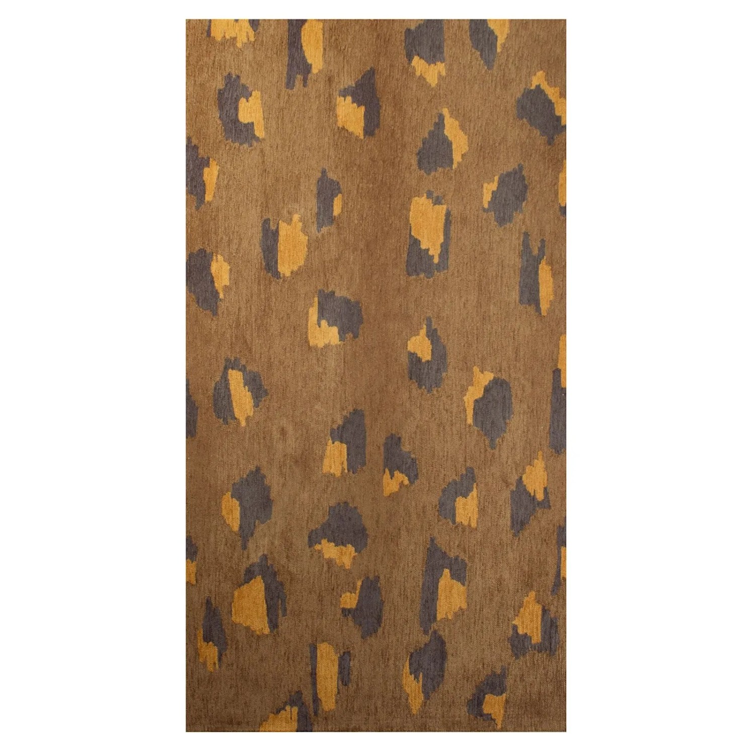 Lola&Moi Teppich Brownie Braun 80x150cm