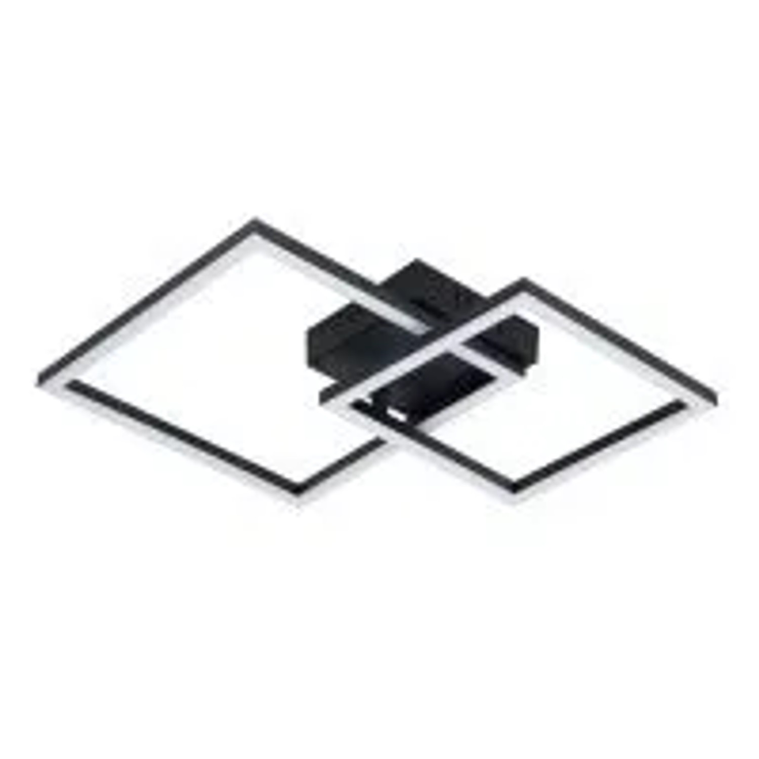 NETTLIFE LED Deckenleuchte aus Kunststoff L35Schwarz-1