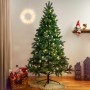 Künstlicher, grüner LED Weihnachtsbaum Nagano, 180 cm, mit warmweißen Lichtern.