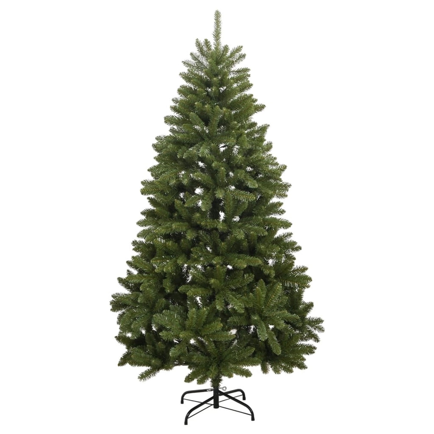 vidaXL Künstlicher Weihnachtsbaum Klappbar mit Ständer Grün 240 cm