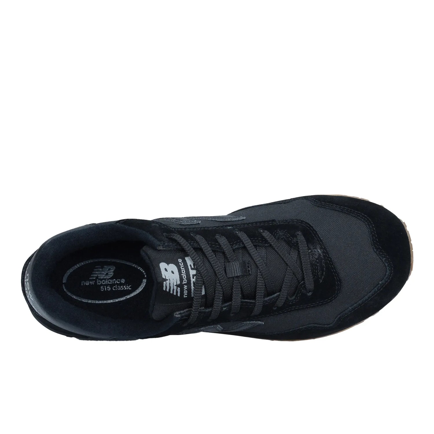 New Balance 515 SR Berufsschuh Damen, schwarz, Gr. 36, Draufsicht. Rutschfeste Arbeitsschuhe für Gastronomie & Co.
