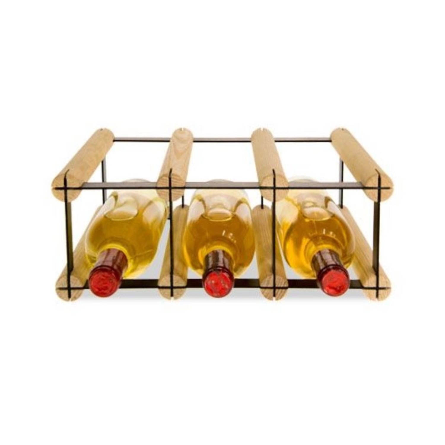 PROREGAL Modulares Weinregal Vinotega Mod Metal HxBxT 12,5 x 32,5 x 24,5 cm günstig online kaufen