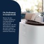 De'Longhi Klimagerät PAC-AP120 in Weiß mit digitalem Display und Luftauslass
