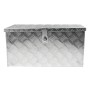 Abschließbare PROREGAL Deichselbox aus Aluminium für PKW Anhänger, 25x68x30cm.