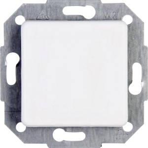 Kopp Kreuzschalter Europa Arktisweiß für Schalterprogramme.