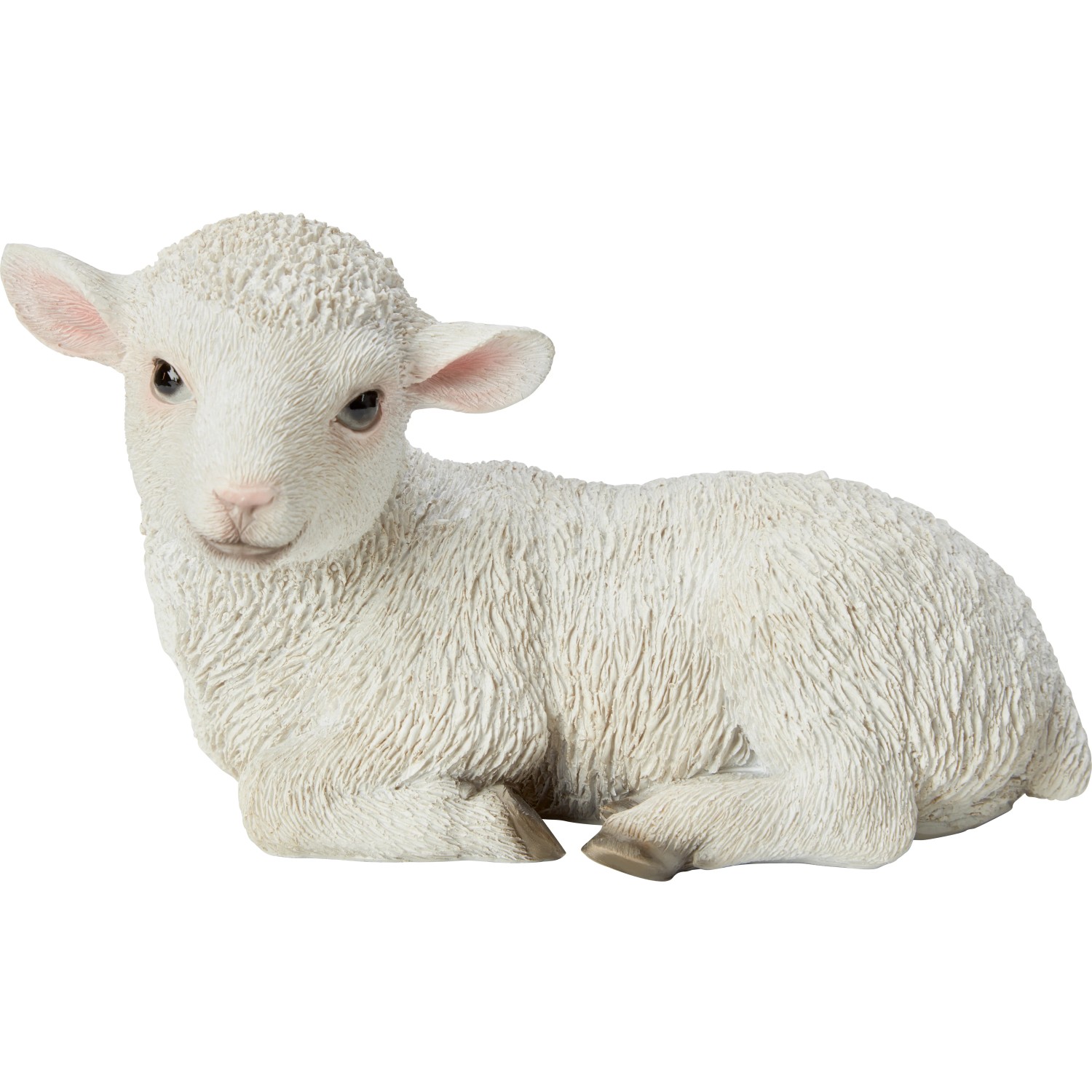 Deko-Figur Lamm 20 cm Weiß