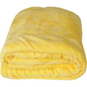 Bestlivings Kuscheldecke Celina im 2er-Pack, gelb, 150x200 cm, weiche Wohndecke