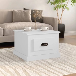 vidaXL Couchtisch Weiß 50x50x35 cm Holzwerkstoff 816248