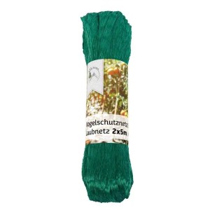 TTL GARDEN Vogelschutznetz 2x5m 20x20mm Maschenweite Laubnetz Laubschutznetz Obstbaumnetz Teichnetz Beetschutznetz