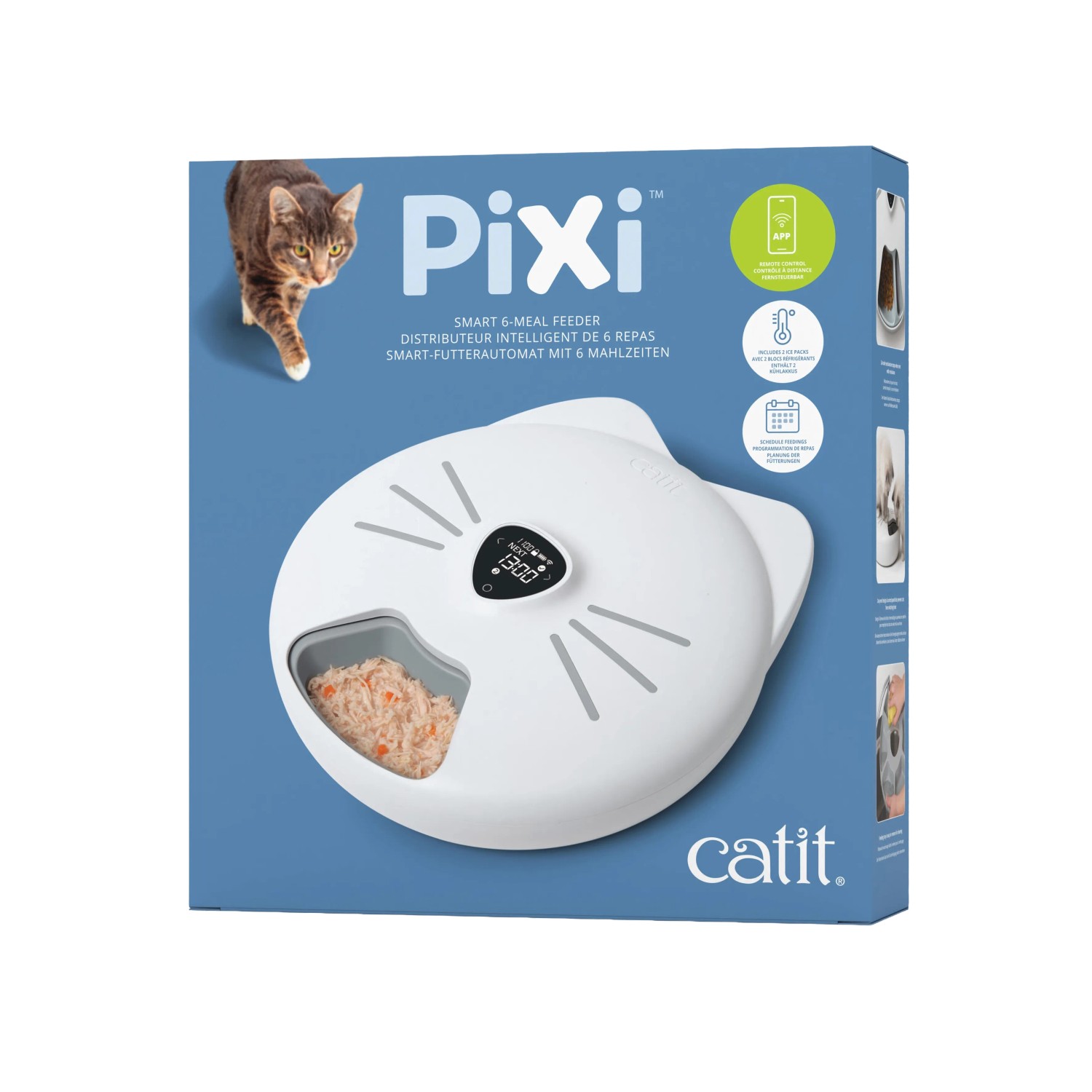 Catit Smart-Futterautomat Pixi für 6 Mahlzeiten