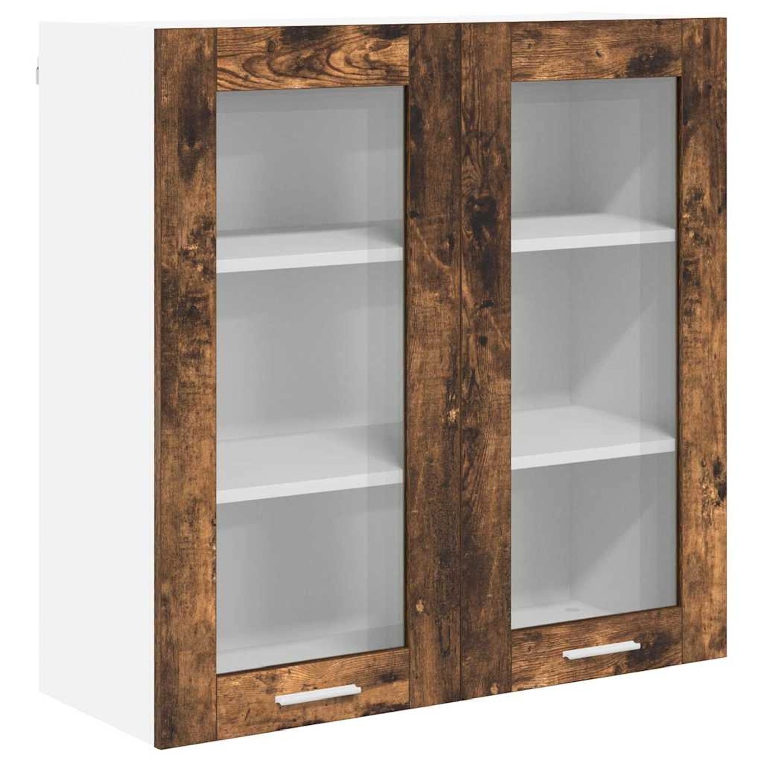 vidaXL Hängeschrank mit Tür Riga Geräucherte Eiche 80 x 31 x 80 cm 884326 günstig online kaufen