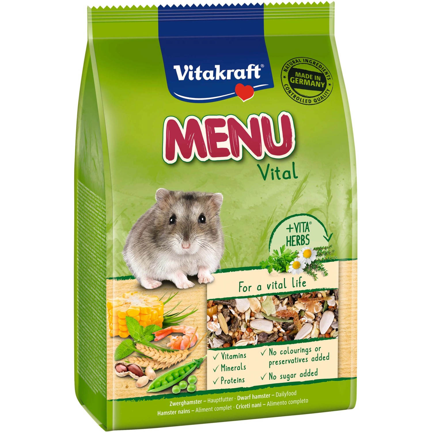 Vitakraft Menü Vital Zwerghamster 400 g