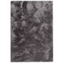 Pergamon Luxus Fellteppich Pearl Anthrazit, 160x230cm, Kurzflorteppich mit abstraktem Muster.