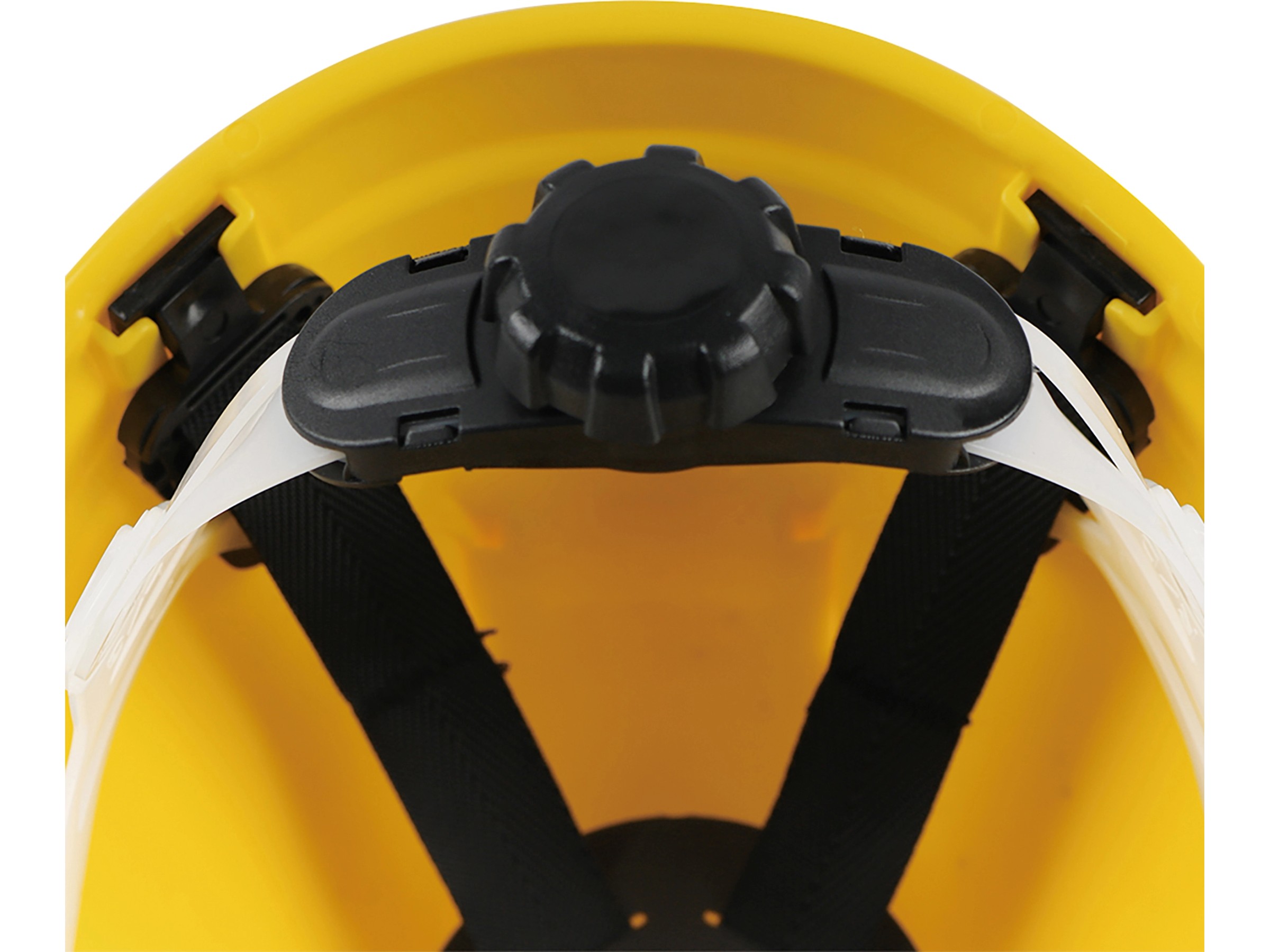 LUX Bauhelm 6-Punkt Gelb