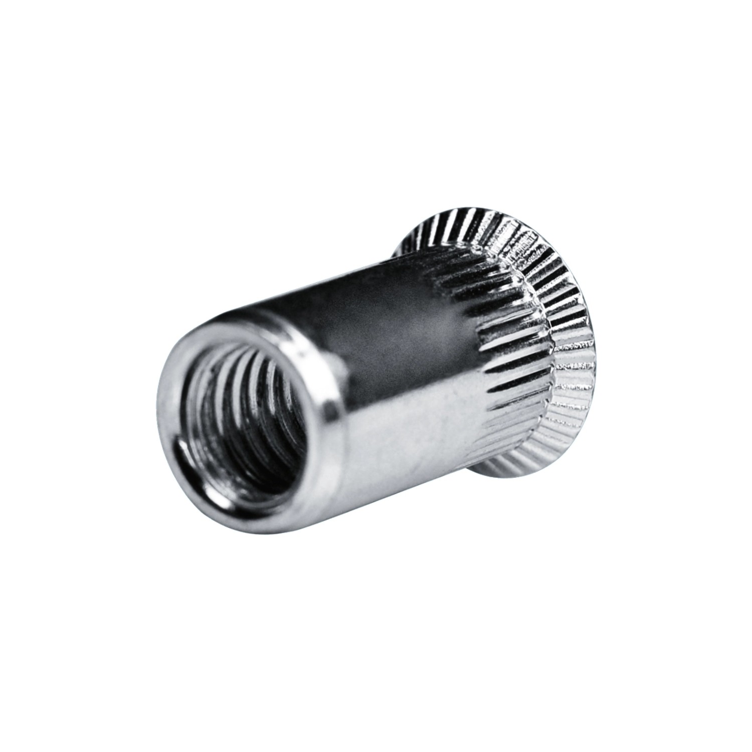 GOEBEL 250 Blindmuttern M4 Stahl Verzinkt 5,9 x 12,0 mm Senkkopf Schaftende Offen Muttern Setzmutter Go-Nut
