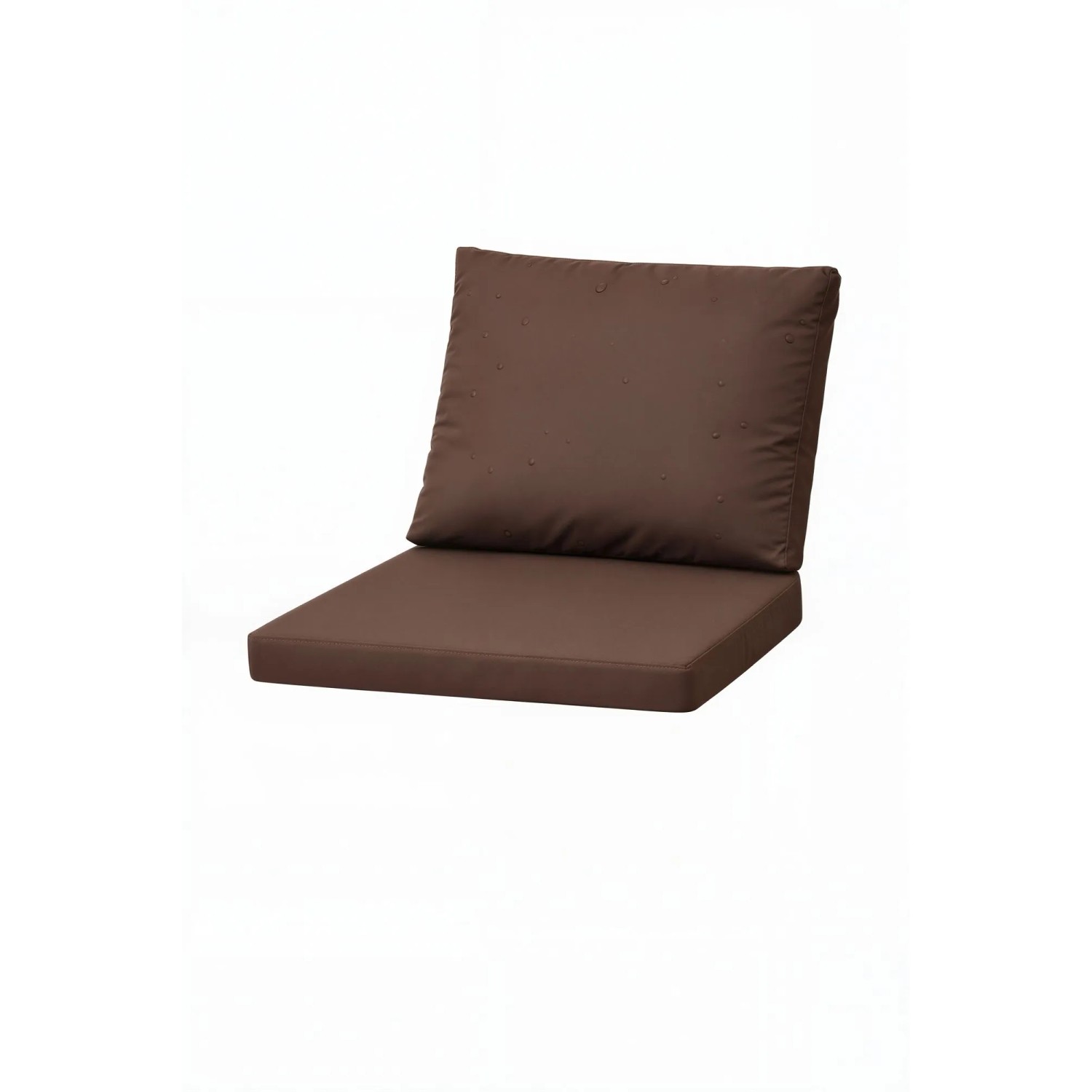 Setgarden Mix Sitzkissen Für Polyrattan Sessel 50x52x7 Sitz + 50x56 cm Rückenlehne 1tlg Braun