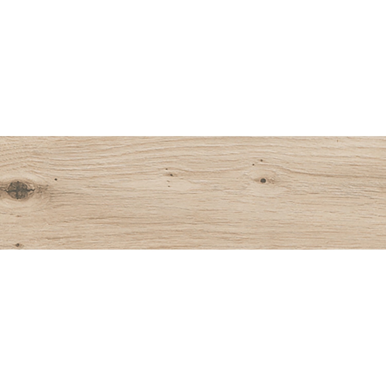 Detailaufnahme: Helle Eiche-Nachbildung Arbeitsplatte für Impuls Küchen Einbauküche.