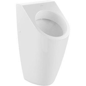 Villeroy & Boch Architectura Urinal, Alpinweiß, rund, mit verdecktem Zulauf für moderne Bäder.
