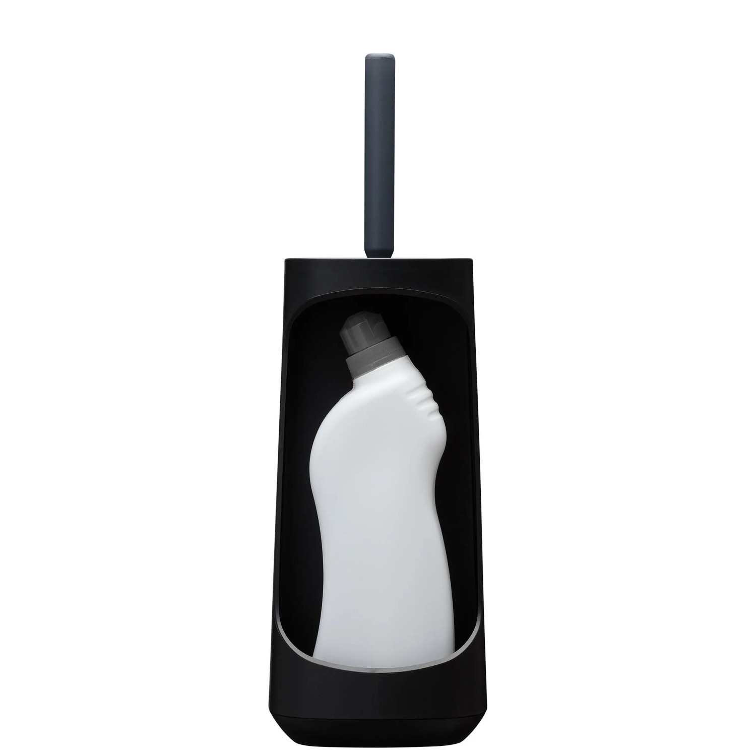 Tiger Tess WC bürstenhalter mit Speicherkapazität und Swoop® Schwarz/Anthrazit