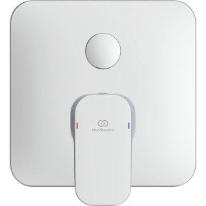 Ideal Standard Tonic II Unterputz-Wannenarmatur, Chrom, mit Temperaturregler.
