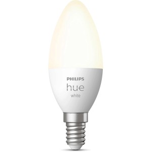 Philips Hue White E14 Lampe, 470 lm, warmweißes Licht. Smarte Beleuchtung für Ihr Zuhause.