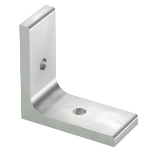 T-Verbindungswinkel für Ecofix Aluprofil 45x15 mm zur stabilen Terrassenkonstruktion.