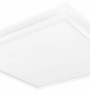 Eckige, weiße Philips Hue LED Deckenleuchte Aurelle, 30x30 cm. Moderne, smarte Innenraumbeleuchtung.